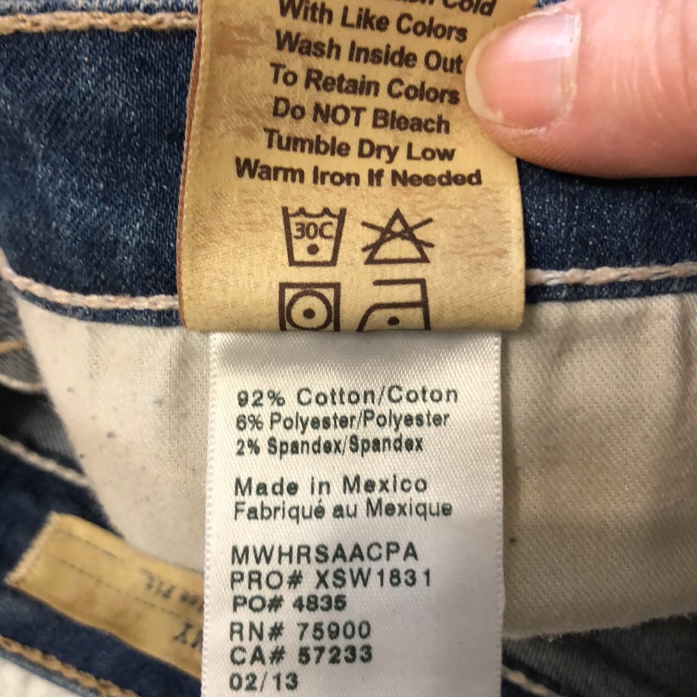 BIG STAR Remy Jean Short - Picture 5 of 6